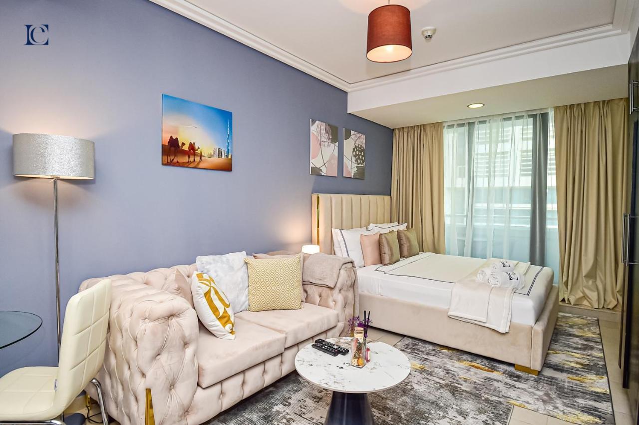 Luxury Escapes - Modern Studio Apt - Metro, Beach & Mall Mins Away Dubaï Extérieur photo